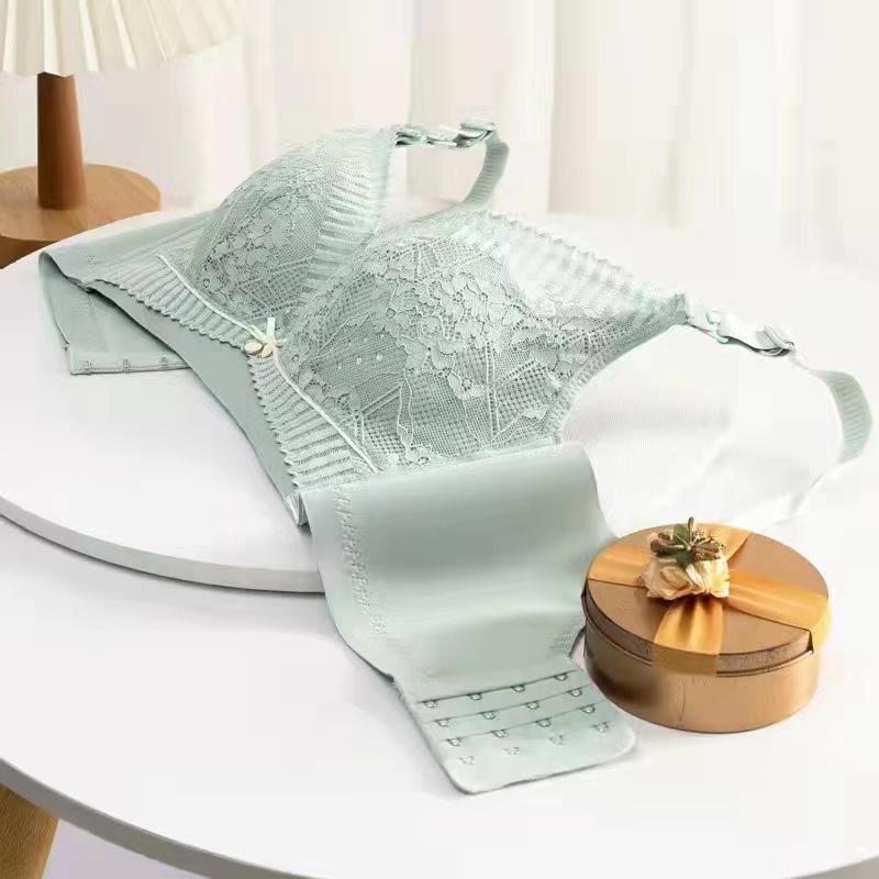 Hi Mia's Shop | Wireless Nursing Bra for Pregnancy Nursing Thin Underwear Postpartum Feeding Bra Breathable Push up and Anti-Sagging 6