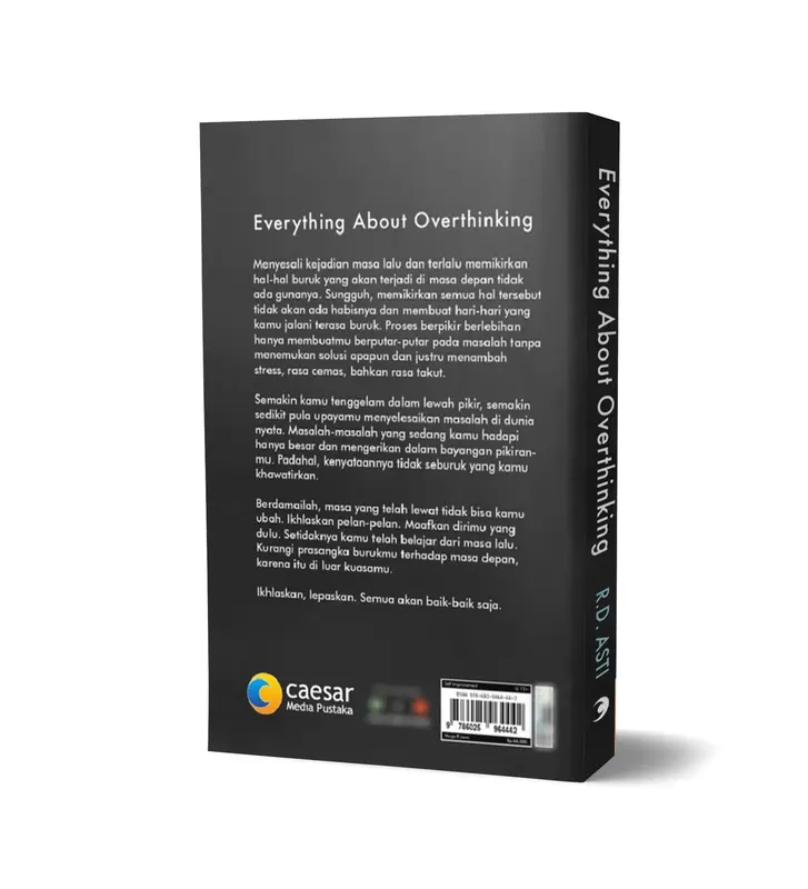 Buku Everything About Overthinking Melepas Belenggu Pikiran Berlebih dan Rasa Cemas by R.D Asti - Caesar 2