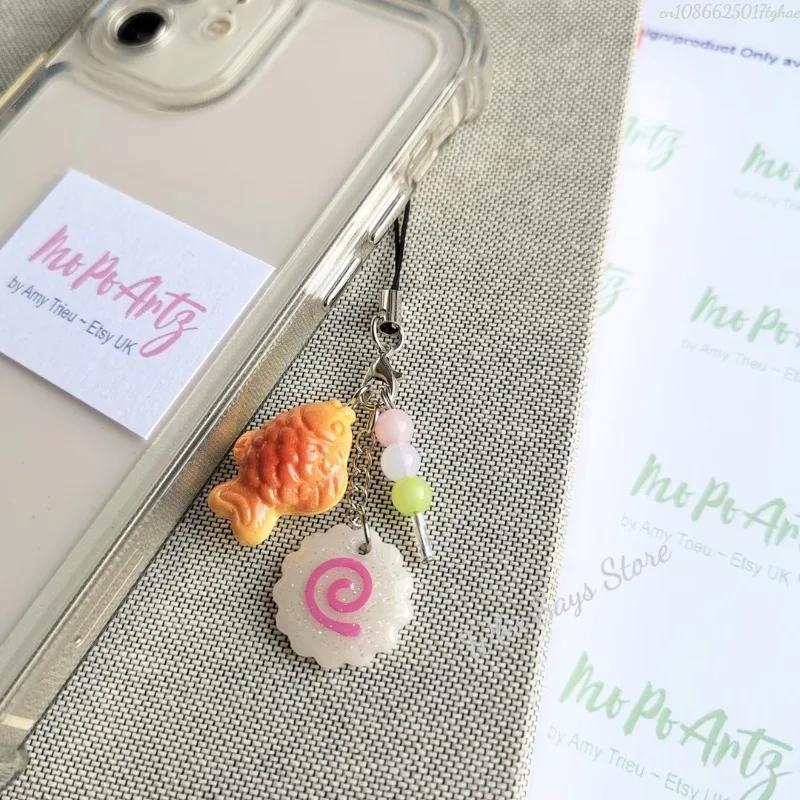 เสน่ห์โทรศัพท์, อาหารไถนาญี่ปุ่น Kawaii, เค้กปลา Taiyaki Narutomaki, Dango, พวงกุญแจ