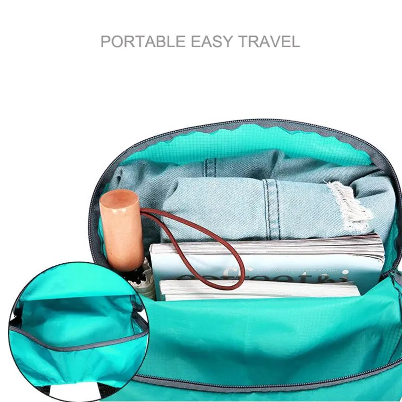 Foldable Hiking Backpack, Lightweight Daypack for Travel, Camping & Outdoor Adventures, Portable Backpack for Women & Men Perfect for Hiking, Leisure & Daily Use 5