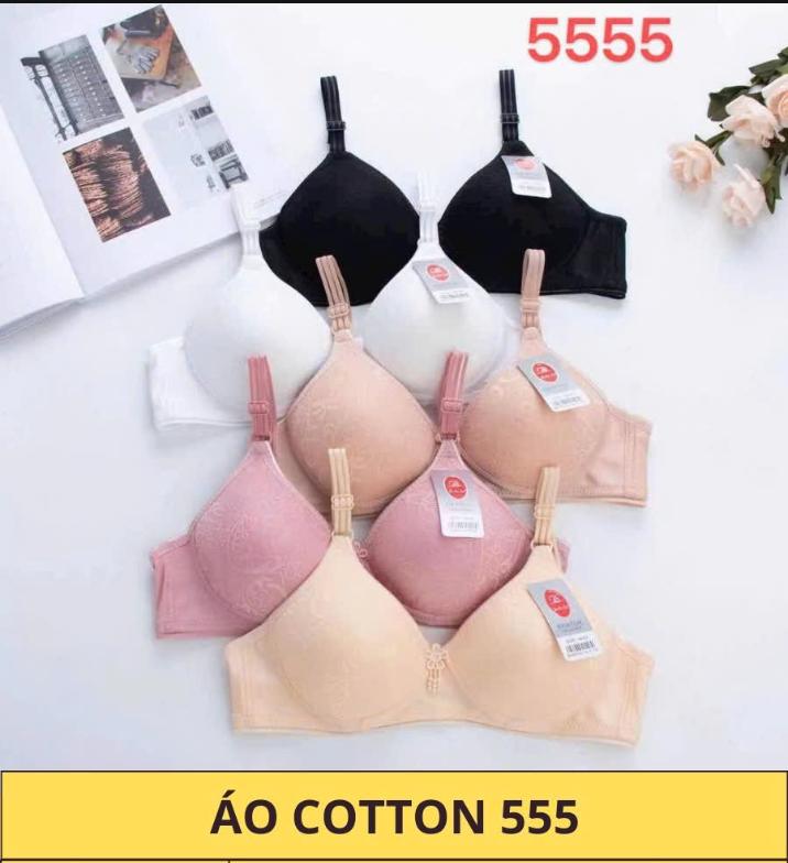   A55 Hàng QC  Combo 3 Áo Lót Nữ Không Gọng Bản Mỏng Nâng Ngực Thấm Hút Mềm Mại - Áo Chíp Nữ Áo Ngực Nữ Áo Con 