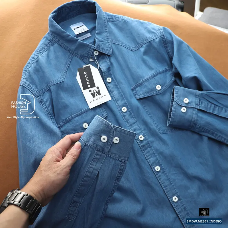 Áo sơ mi Denim SMDW.M2301 5