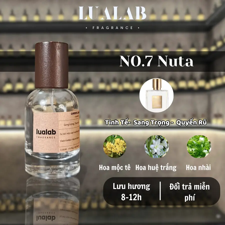 Nước hoa nữ Lualab Good Girl Gone Bad 30ml phong cách Sang trọng Tinh tế Quyến rũ NO.7