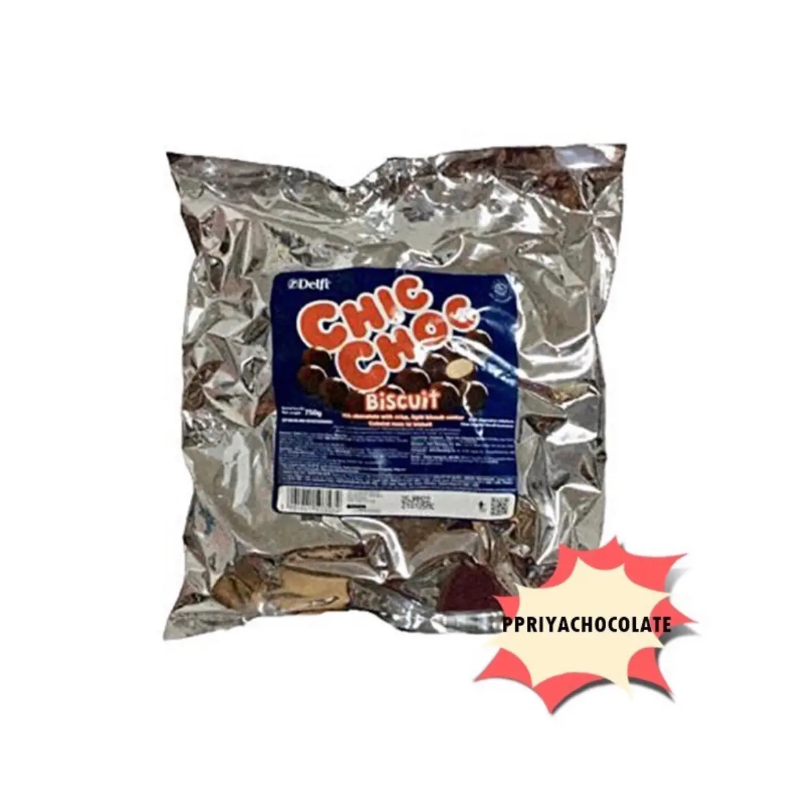 Delfi Chic Choc (1kg, 500gr, 750gr) Chocolate Food Coklat Cokelat Cemilan Snack Makanan Ringan