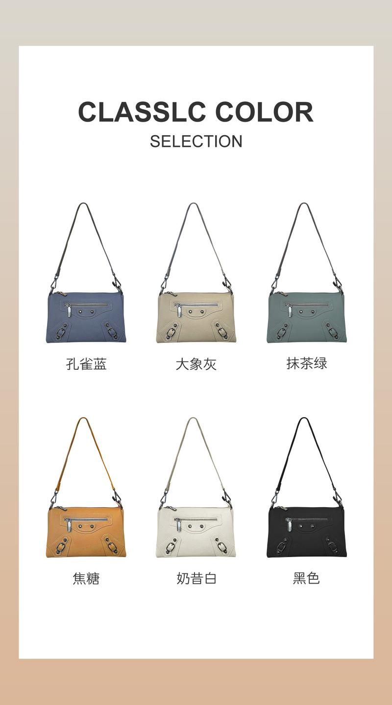 Product Introduction of Wholesale Genuine Leather Women's Bag Autumn and Winter New Casual Simple First Layer Cowhide Messenger Bag Women's Portable Shoulder Bag messenger  bag handbag  women 1