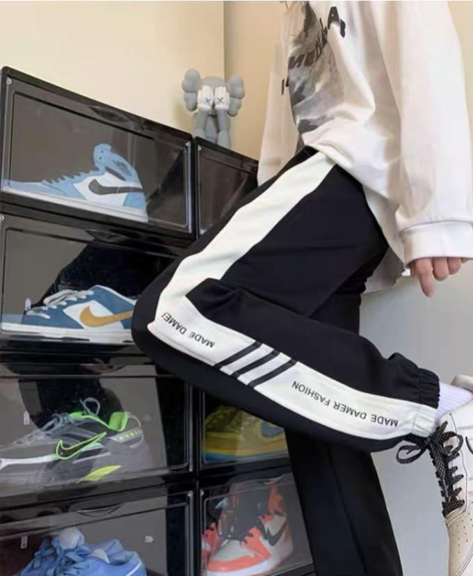Product Introduction of AT02:Quần thể thao Jogger ống rộng, chất liệu TỔ ONG MẮT CHIM Tập Gym Sport 5