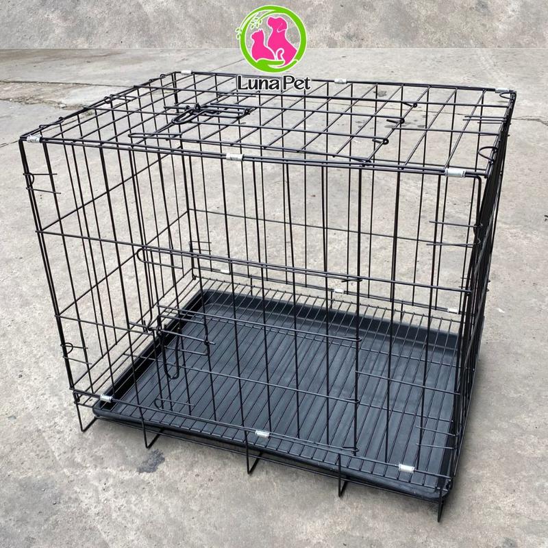Chuồng Nuôi Chó Mèo NAN VỪA Gấp Gọn Luna Pet CN03 Thích Hợp Dưới 15kg Lồng Chó Gấp Gọn Sơn Tĩnh Điện Giá Rẻ