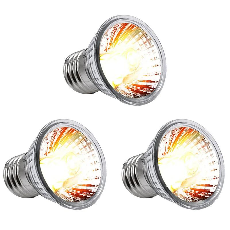 Product Introduction of 1-20PCS 25/50/75W UVA+UVB Reptile Lamp Bulb Turtle Basking Heating Light UV Light Bulbs Full Spectrum Sunlamp for Amphibians 6