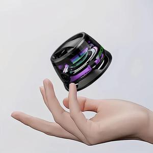 Mini Bocina Inalámbrica Magnética, Bocina Inalámbrica Portátil, Bocina con Doble Bajo y Sonido Estéreo Dual, Sistema de Audio Compacto para Exteriores, Auto, Música y Juegos, Smartphone