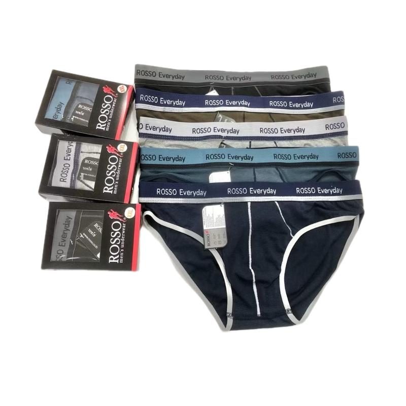 Hộp 1 cái - Quần lót nam Rosso - Thái Lan - Cotton - Menswear -  Sịp quầnlót Nhung Boxer 8