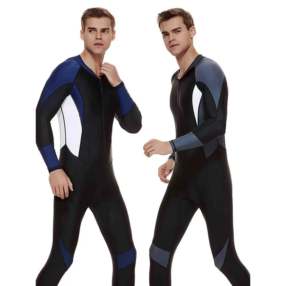 One-Piece Swimsuit Men's Sun Protection Clothing Surf Dive Skin Diving Suit Diving Suit Men's Snorkeling Equipment