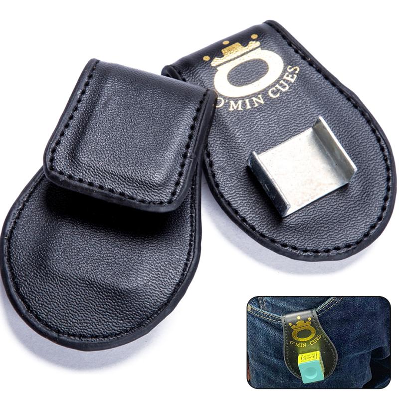 Product Introduction of Magnetic Billiard Chalk Holder Leather Belt Clip Pool Cue Snooker Accessories #340254 29