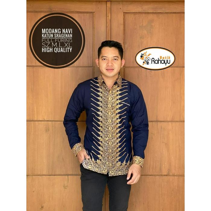 Modang Jual MODANG NAVI RAHAYU KEMEJA BATIK PRIA SOLO LENGAN PANJANG PENDEK ...