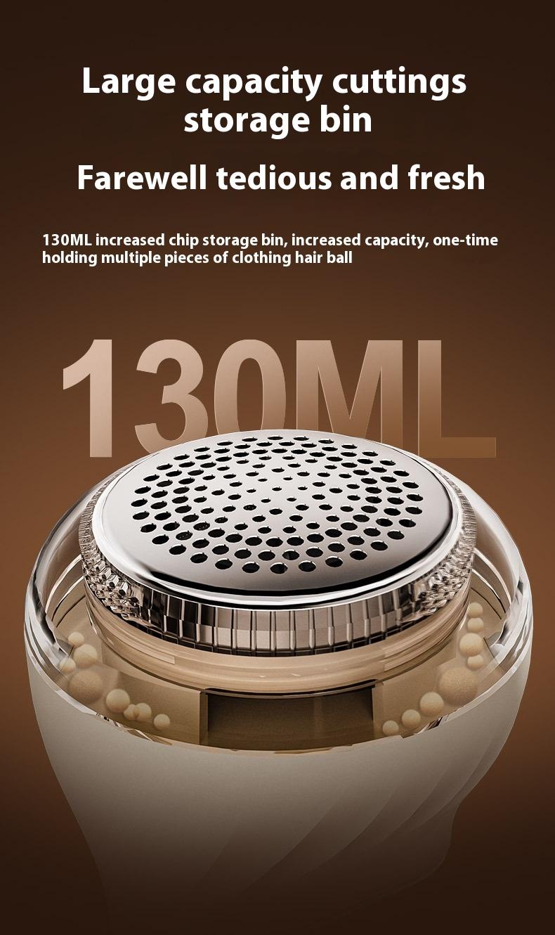 Product Introduction of New Mini Fur Ball Trimmer Household Rechargeable Lady Shaver Digital Display Clothing Hair Remover Portable Depilation Ball 17