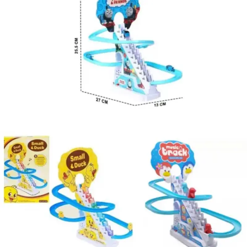 mainan anak track tangga bebek penguin kereta untuk kado bisa untuk bayi usia 4 5 6 7 8 9 10 bulan anak anak Toys 2