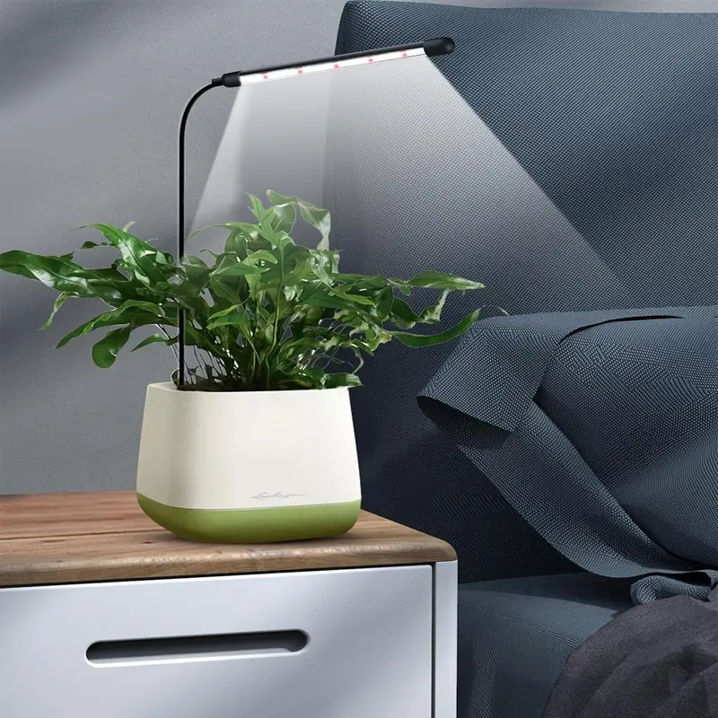 USB Powered Plant Growth Light, Full Spectrum Plant Growth Lamp with Auto Timer & Dimming Function, Suitable for Indoor Plants, Seeds, Succulents and Small Gardens 4