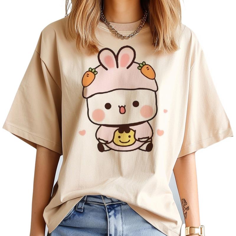 Product Introduction of Bubu And Dudu top women graphic Japanese Y2K t shirt girl Japanese streetwear clothing 3