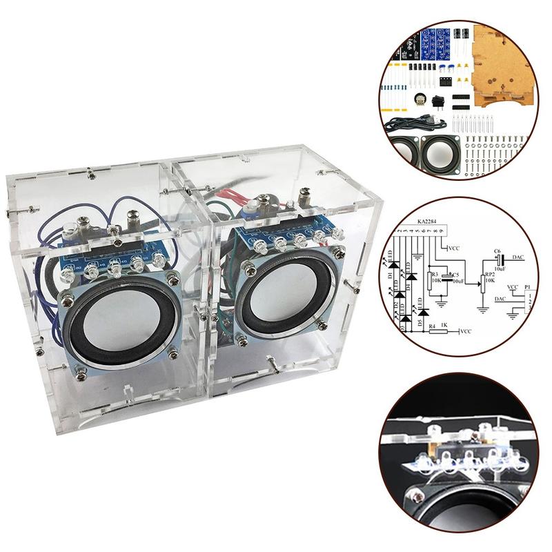 Multifunctional audio assembly diy electronic kit 3W mini welding ...