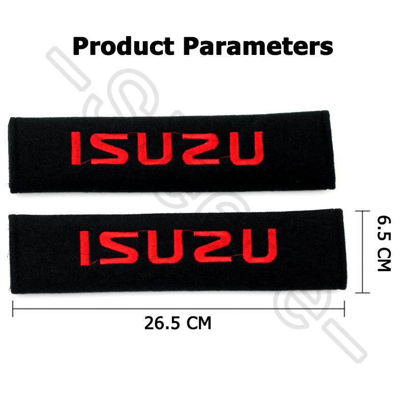Product Introduction of Car Seat Belt Cover Universal Car Cotton Safety Belt Shoulder Protection Strap For Isuzu Mux DMax Panther Hilander Traviz Alterra Trooper Crosswind 9