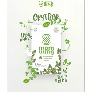 Mom Uung Pelancar Asi Ibu Menyusui Daun Kelor Ikan Gabus Asi Booster Ibu