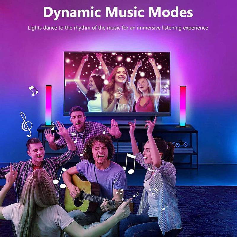Pride Month LED Light Bar, 1 Set RGB Color Changing LED Light With Remote Control, USB Powered Ambient Light For Home Decor, Super Bowl Party Decoration 6
