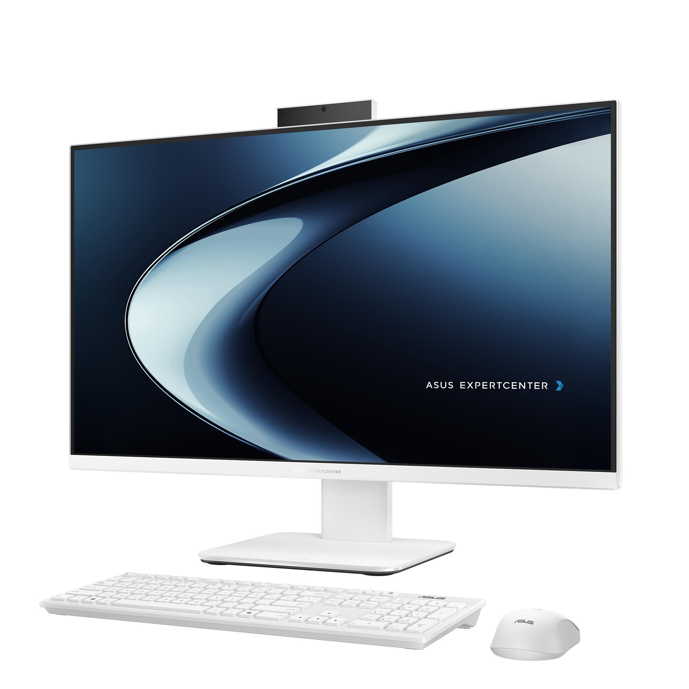 ASUS ExpertCenter P440 [P440VAK-W5852WS] 23,8" FHD/intel 5-210H/DDR5 8G/512G PCIe SSD G4/Win 11 Home +OHS'24+M365/2YOSS (1Y ADP)/White  (TPM/WiFi 6/Wireless KB&MS/HDMI-in/Mcfee)