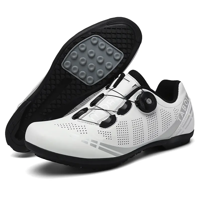 【COD】Road Bike Shoes Non Cleats Shoes Outdoor Cycling Shoes Breathable MTB Bicycle Shoes