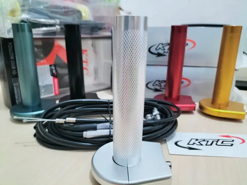 Gas Spontan Asli Original KTC Racing bahan full besi CnC, bisa untuk semua Jenis Motor 5