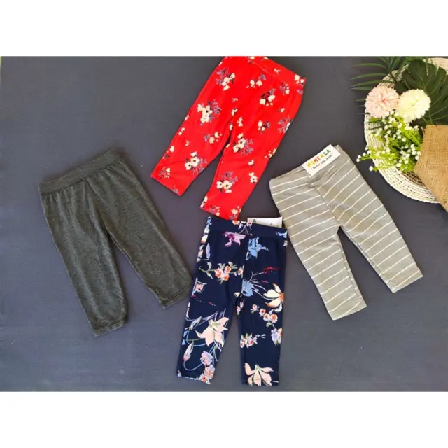 Paket 5 Leging Anak Dikirim Motif/Polos Random 5