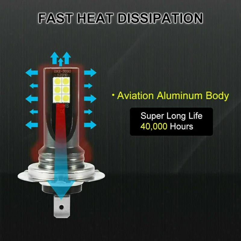 Product Introduction of Bóng đèn ft h7 100w đèn pha led ô tô bóng đèn sương mù 2 cái cree kit 6000k hid lỗi canbus miễn phí phụ kiện điện tử ô tô đèn pha led ô tô Chip 32