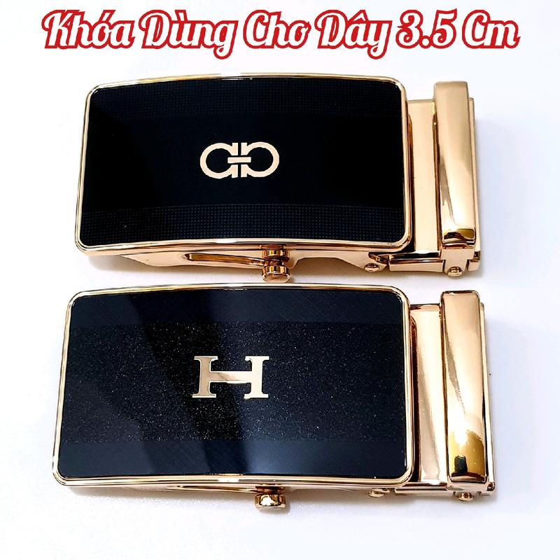 Khóa thắt lưng dùng dây 3.5 cm khóa con năn hợp kim đúc không han rỉ