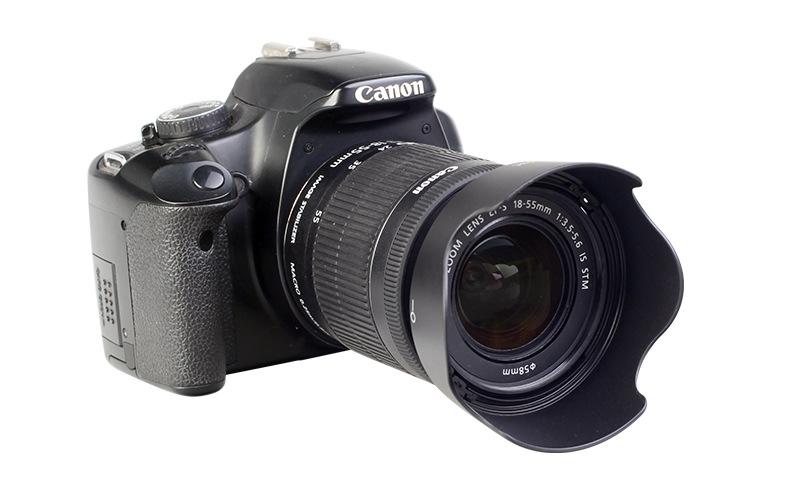 Product Introduction of Lens Hood EW-63C for Canon 700D/200D/750D/800D/100D - Compatible with 18-55 STM Lens 6