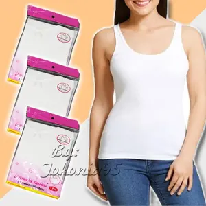 Singlet Vanella/Cewek Keren - Kaos Dalam Wanita ABG dan DEWASA - Tanktop Sleeveless Undershirts