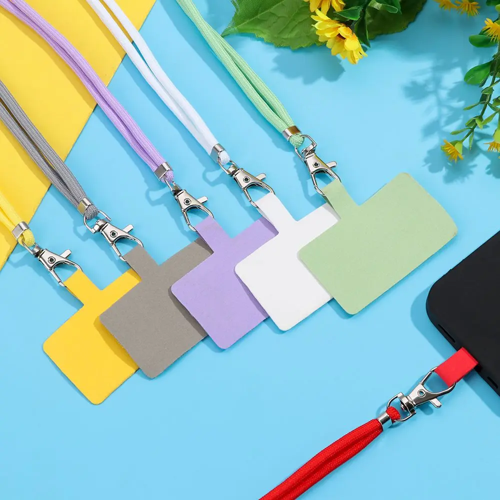 Detachable Anti-lost Keychain Chain Case Straps Phone Safety Tether Patch Nylon Strap Neck Cord Phone Lanyard