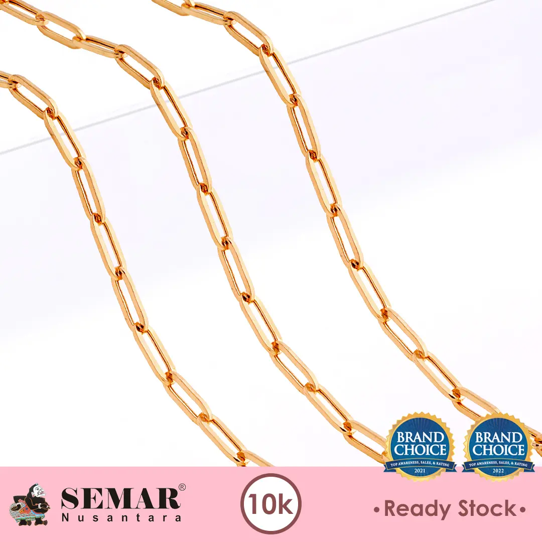 Kalung Emas Mini Thesya Korea Style Gold 10K Semar Nusantara
