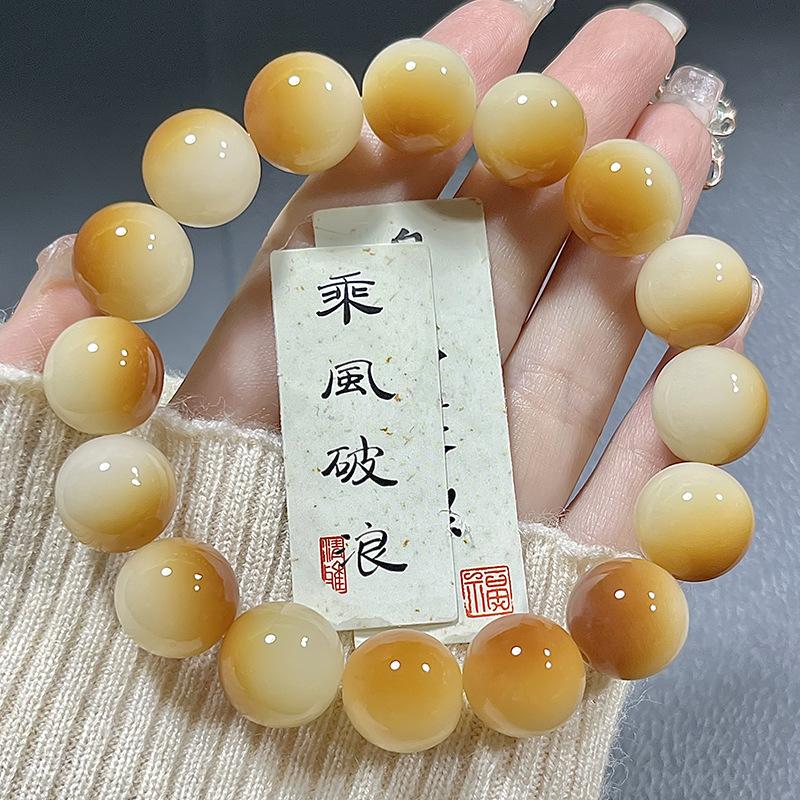 Vòng Tay Bọc Đơn, Bồ Đề Tím, Hạt Tròn, Thiết Kế Hình Cáo Chín Đuôi, Hạt Bồ Đề Tự Nhiên, Thời Trang, Dễ Phối Đồ Thích Hợp Cho Bữa Tiệc, Quà Tặng, Phụ Kiện Trang Sức 7