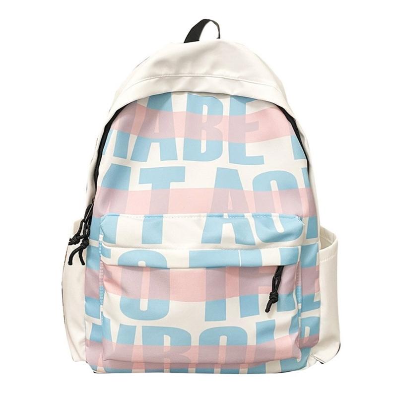 Product Introduction of New American backpack female students original printed backpack trend schoolbag male students 0