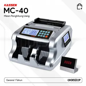 Mesin Penghitung Uang Kassen MC-40 MC Money Bill Counter