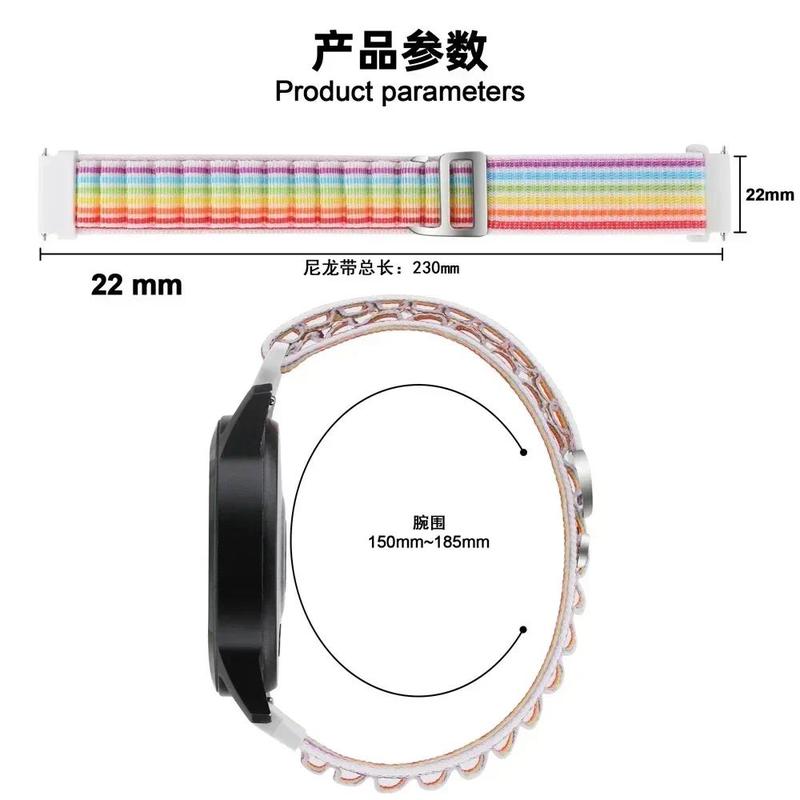 Product Introduction of Nylon Strap For Huawei Watch GT 3 46mm Band Replacement For Huawei Watch 4 Pro GT 2 4 GT4 GT3 Pro 46mm Wristband Watchband 22mm 15