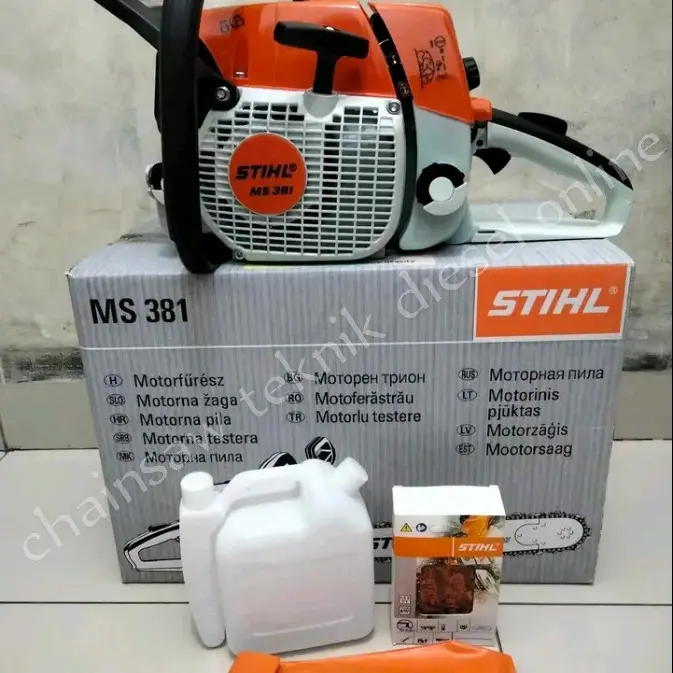 Mesin chainsaw stihl gergaji kayu senso ms 381 bar 25 inch lengkap siap pakai Rantai STIHL 1