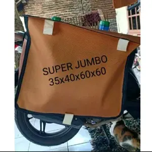 TAS KANDEK BRONJONG MOTOR TAS KURIR TAS BARANG TAS OBROK SIZE JUMBO BAHAN LINER NYLON HARGA PROMO BISA COD BAYAR DI TEMPAT Asli