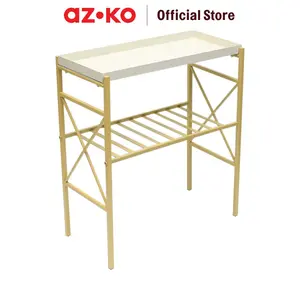 AZKO Arthome Portia Rak Tanaman 62 Cm - Gold