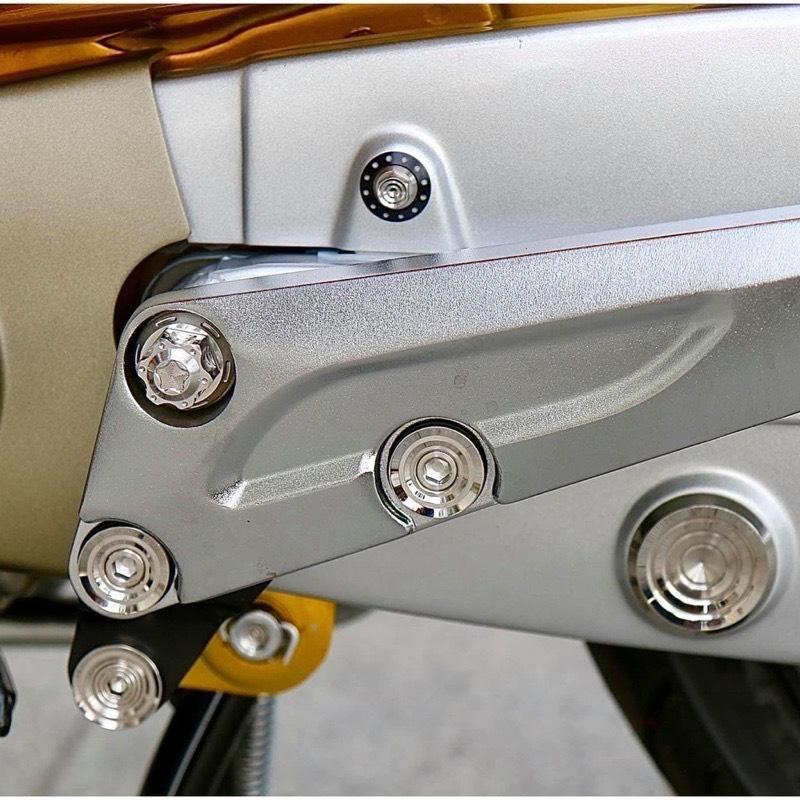 BỘ KHÂU GÁC CHÂN KHÂU RỖ WAVE DREAM Phụ Tùng Inox 3034