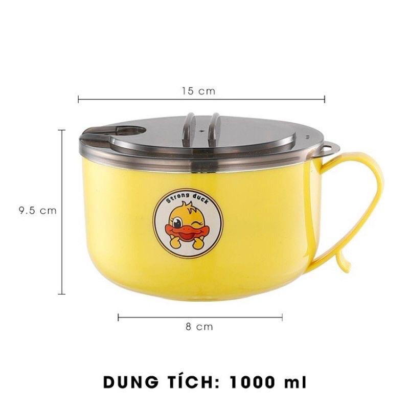 Product Introduction of CA MỲ VỊT VÀNG , BÁT ĂN DẶM 1000ML, INOX GIỮ NHIỆT 21