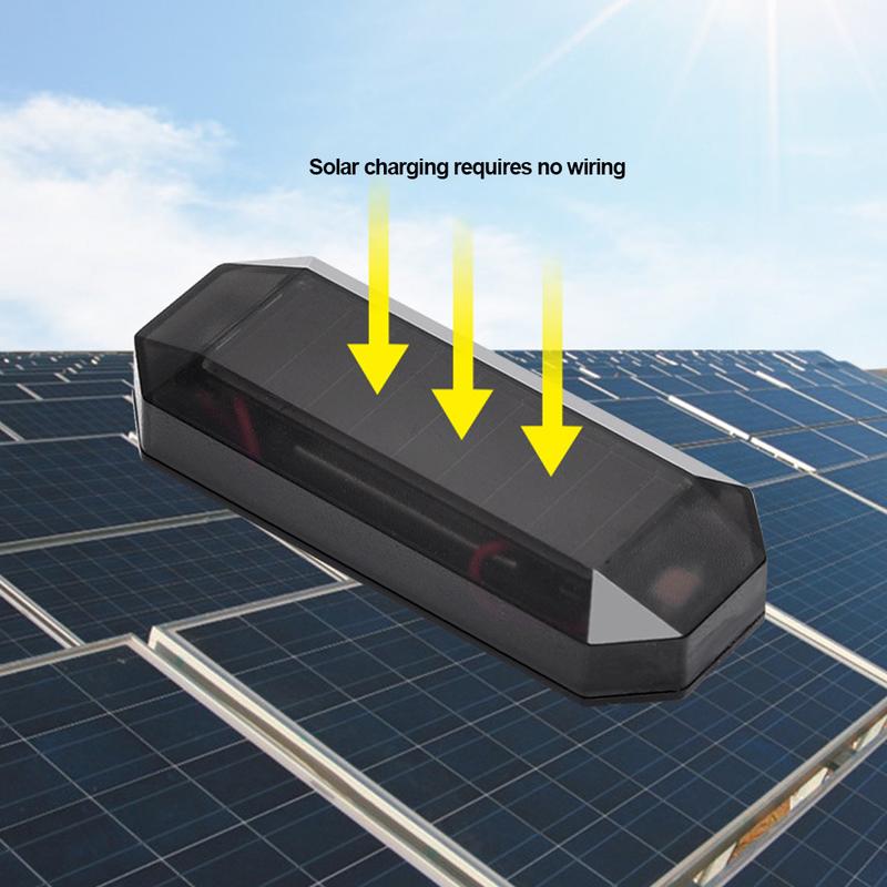 Product Introduction of Solar Car LED Warning Light Night Ride Tail Light Anti-rear Strobe Light for Motorcycle Electric Vehicle Bicycle #448674 46