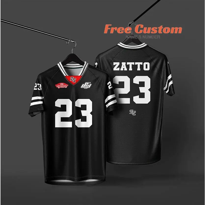 【Free Custom Name & Number】Jersey NFL Mockup 2023 NEW DESIGN RETRO COLLAR VIRAL Baju Jersey Viral Tiktok