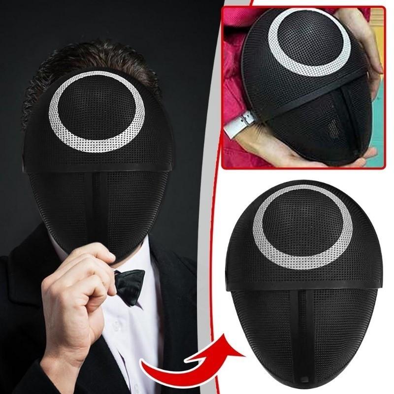 Product Introduction of Mặt Nạ Trò Chơi Mực, Gonggi, Hóa Trang COS, Giả Mạo Chơi Phim Truyền Hình Hàn Quốc, Thích Hợp Cho Tiệc Halloween 4
