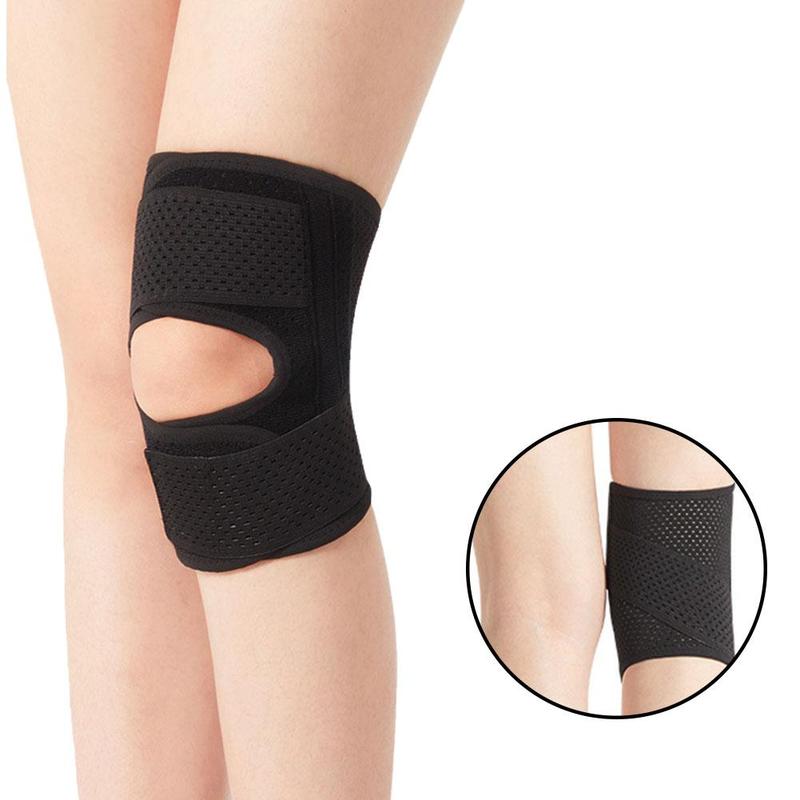 Product Introduction of สนับเข่ากีฬาสำหรับผู้ชายและผู้หญิง สนับเข่ายางยืดแรงดัน อุปกรณ์ป้องกันข้อต่อข้ออักเสบ อุปกรณ์ออกกำลังกาย อุปกรณ์ป้องกันรั้งวอลเลย์บอล 1PC 28