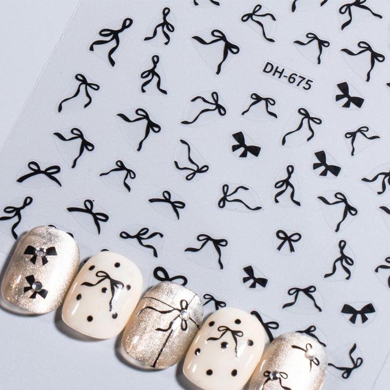 Product Introduction of 3D Butterfly Series Nail Stickers Adhesive Nail Sticker Accessories 1pcs 23