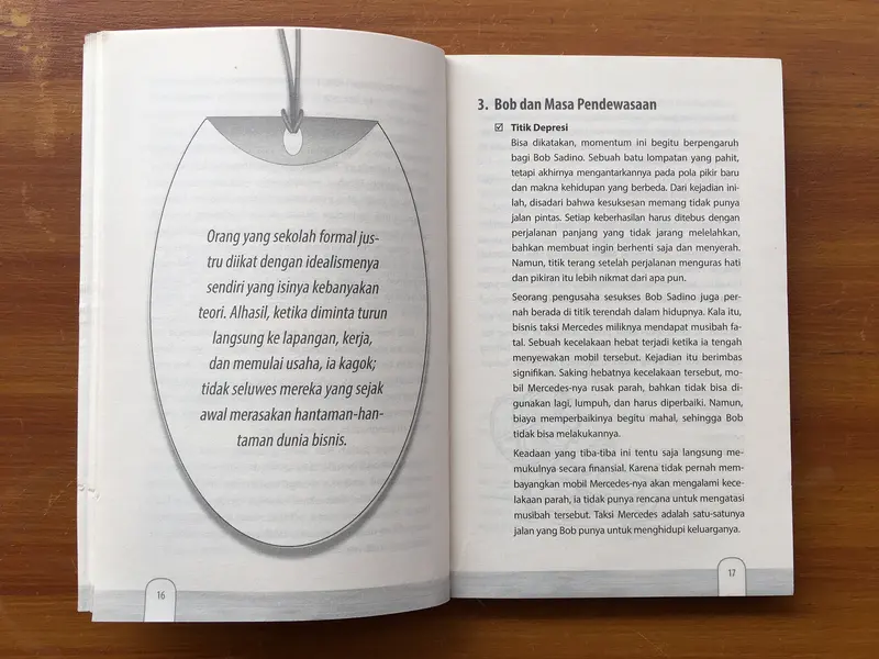 Buku Inspirasi & Motivasi Bob Sadino 4